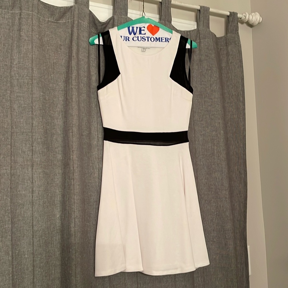 Women’s Bebe black & white dress, size Small